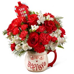 The FTD Believe Mug Bouquet by Hallmark from Flowers by Ramon of Lawton, OK